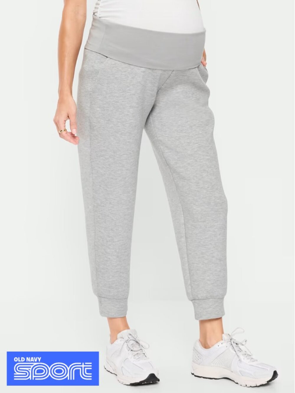 Old Navy - Maternity Full Panel / Rollover Waist Jogger Sweatpants